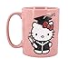 Silver Buffalo Sanrio Hello Kitty Graduation Wax Resist Pottery Ceramic Mug, 17.5 Ounces