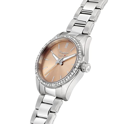 Sector No Limits Orologio Da Donna, Collezione 270, In Acciaio, Cristalli - R3253578506 - 5