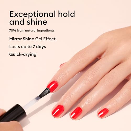 Manucurist • Green Sunshine Top Coat • Vegan Top Coat • 12-Free • Plant-Based Ingredients (69%) • Made in France • 0.5 fl oz - Thumbnail 4