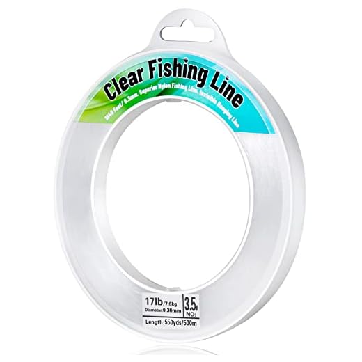 Fishing Wire 1640 FT Mckanti Fishing Line Clear Nylon String Invisible Hanging Beading Wire Strong Abrasion Resistant Monofilament Fishing Line for Balloon Garland Hanging Crafts Decorations
