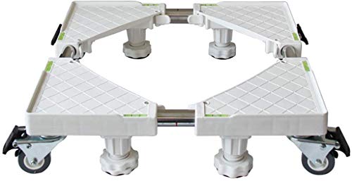 ruedas de lavadora rodillos de electrodomésticos Rodillos Base de la máquina Soporte ajustable en altura altura del soporte base de refrigerador for lavadora móvil base de electrodomésticos de gran ca