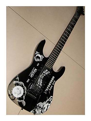Corps de guitare électrique noire : l'âme de votre future création musicale