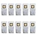 GULUANT 10 Pack Replacement Type A HEPA Bag for Carpet Pro CPU-1 CPU-1T CPU-2 CPU-2T CPU-75 CPU-75T CPU-85 CPU-85T for Fuller Brush Tidy Maid FB-75 FB-75T FB-80 FB-90 FBHD1 FBHD1T FBP-95 Vacuum Models
