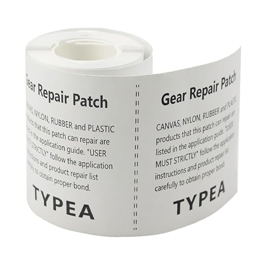 AFIODA 2PCS Clear Waterproof Repair Tape TPU Tenacious Patch for Down Jackets Puffer Coats Tents Inflatables & RV Awnings - Invisible Self-Adhesive Fabric Fix for Holes Rips & Tears