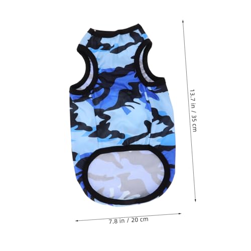 Chaleco de camuflaje para cachorro 3 piezas para perro talla L miniatura 2