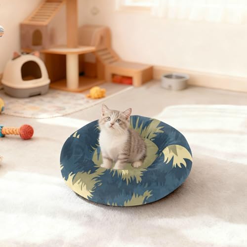 Panier lavable pour animaux de très petite taille bleu vert - 4