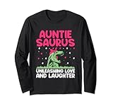 Photo Gallery divertente auntiesaurus t rex dinosaur auntie saurus aunt maglia a manica Photo Gallery divertente auntiesaurus t rex dinosaur auntie saurus aunt maglia a manica
