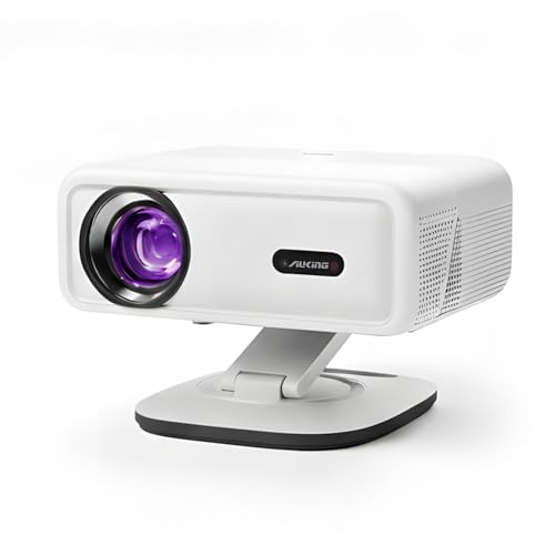 [Compatible with Netflix & Auto Focus]AuKing Smart Projector with Wifi and Bluetooth,Auto...