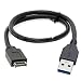 Produktbild CY USB 3.0 Typ A USB 3.1-Datenkabel für Header-Erweiterung an der Vorderseite, 50 cm