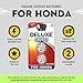 Key Fob Replacement Batteries for Honda (CRV Civic Accord Pilot Odyssey HRV Fit Passport Ridgeline Crosstour Insight Clarity CRZ) Smart Remote (Pack of 2) (Check Fitment Guide)