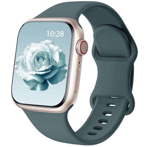 Ya en manzanajugosa.com: Yoohoo Correas Compatible con Correa Apple Watch 40mm 44mm 38mm 46mm 45mm 41mm 42mm 49mm,Correa Silicona Transpirable para Apple Watch Compatible iWatch Series 11 10 9 8 7 6 5 4 3 2 1 SE Ultra 3 2 1