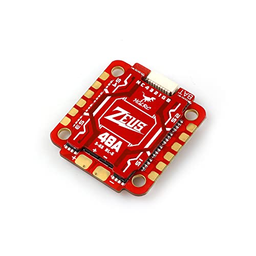 HGLRC Zeus 48A 4in1 ESC 3-6S BL_S with Heat Sink for FPV Racing Drone Freestyle