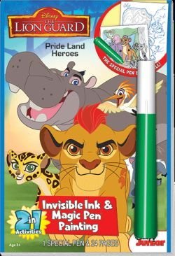 Lee Publications The Lion Guard Disney Lion King Invisible Ink Book