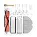 Produktbild furong Hauptbürsten Filter Seitenbürste Fit for Xiaomi Mijia 1C Fegen Mopping Roboter-Staubsauger Ersatzteile Roller Pinsel Mopping Pads (Color : 7)
