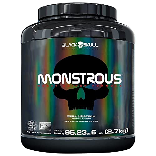 Monstrous Vanilla - 6 Lbs/2,7 Kg, Black Skull