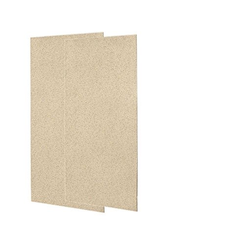 Swanstone Ss0369602.040 Solid Surface Glue-Up 2-Pieces Shower Wall Panel, 0.25-In L X 36-In H X 96-In H, Bermuda Sand #TOP10