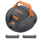 CoasTeering Robô de aspirador de piscina, limpador de piscina robótico sem fio com tempo de execução de 100 minutos, sucção potente, carregamento rápido, estacionamento automático, ideal para piscinas