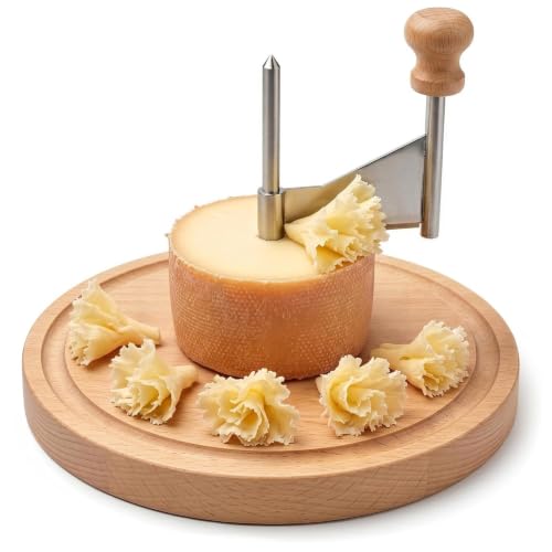 Manual Cheese Curler Wheel for Tete de Moine...