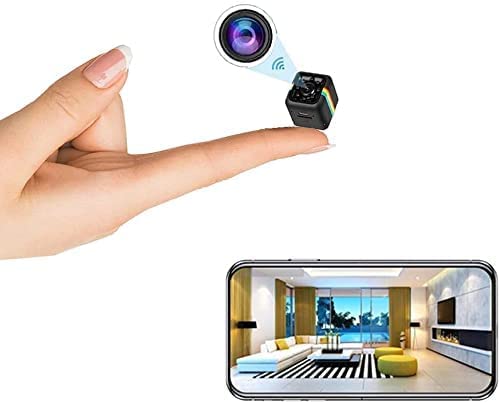 WiFi Wireless Camera Mini Security Camera Nanny Cam,Tony 1080P Camera Home Security Camera,Night Vision Indoor/Outdoor Small Camera Record Dog Pet Camera for Mobile Phone Applications in Real Time