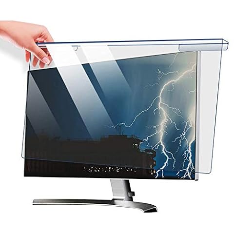 TGHY Blokująca niebieskie światło panel ochronny na ekran 17-28 cali (ekran rozmiar przekątnej ekranu) pulpit PC blok niebezpieczne światło HEV zmniejsza zmęczenie oczu i bóle głowy, 50 cm 16:9