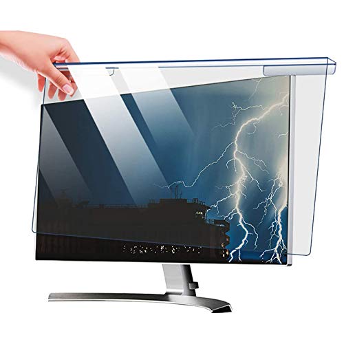 TGHY Blokująca niebieskie światło panel ochronny na ekran 17-28 cali (ekran rozmiar przekątnej ekranu) pulpit monitor PC blokuje niebezpieczne światło HEV zmniejsza zmęczenie oczu i bóle głowy, 45 cm 16:9