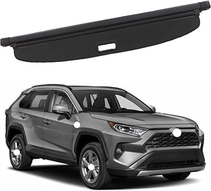 Auto versenkbare hinteren Kofferraum Paket Regal Cargo Covers per Toyota RAV4 2020, Gepäck Vorhang Privatsphäre schützendes Zubehör
