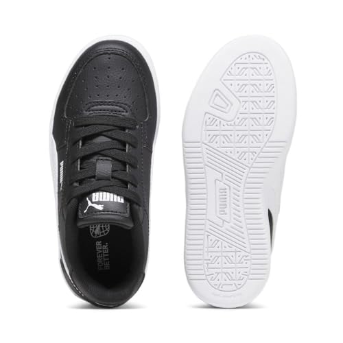 PUMA Caven Sneaker, Black White, 2 US Unisex Little Kid4