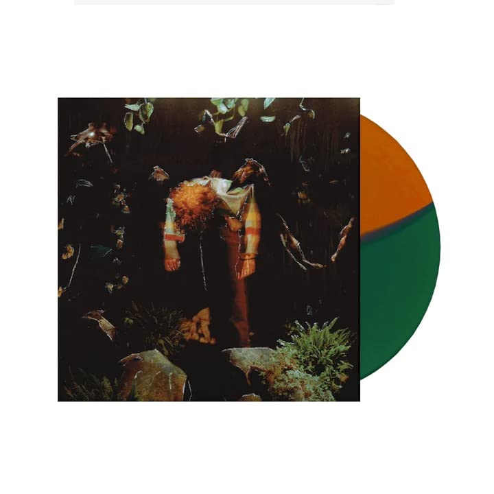 Worm Food - Exclusive Limited Edition Half Tangerine Half Evergreen Colored Vinyl LP