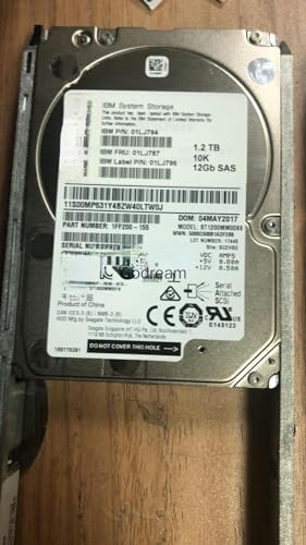 Koundey For V7000 G2 Storage Hard Disk 1.2TB 2.5 10K 12GB 00AR400 01LJ787