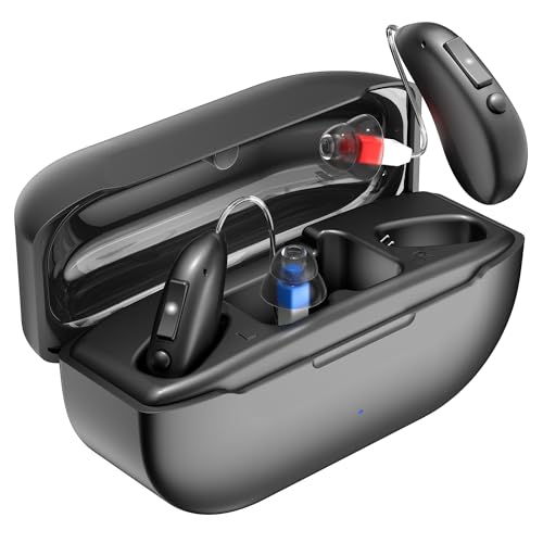 Rechargeable Hearing Aids for Seniors with Moderate Hearing Loss, OTC