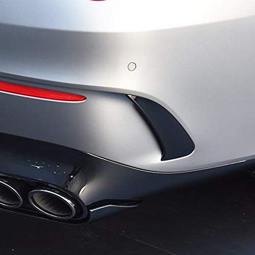 Black Rear Bumper Spoiler Air Vent Cover Trim for Mercedes-Benz CLA C118 CLA35 CLA45 AMG 2020