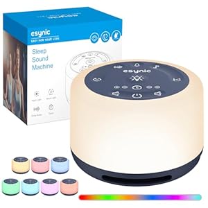 eSynic White Noise Machine Einschlafhilfe