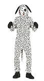 De 7 a 9 años Guirca - Disfraz de perro dálmata, talla 7-9 años, color blanco (83246)