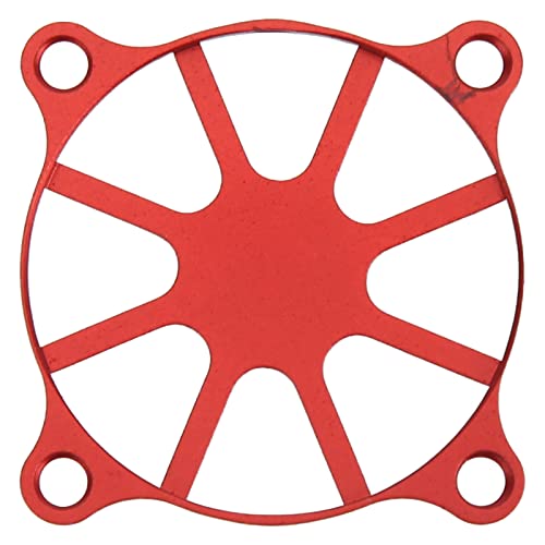 Cooling Cooking FAN in Alloy Alloy Durable Aluminum with Exquisite Look for the Remote Controlled Car, COLDING FAN COOL ESC EASY TO INSTALL (Red)
