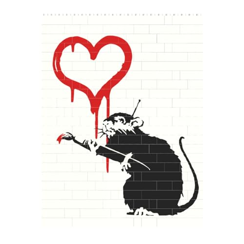 oNV[Banksy5 ςݖ؃pY WO\[pY mߋ  l q NX}X a 16.7x22.3cm