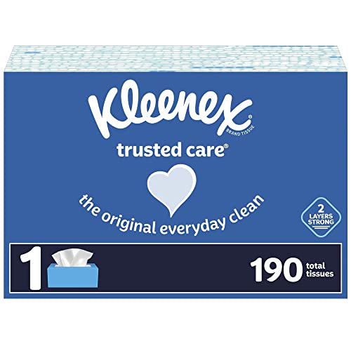 Kleenex Trusted Care Facial Tissues – 190 ct