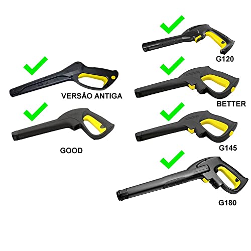 Lança Tubeira Bico Leque Fixo 027 para Lavadora KARCHER K1 K2 K3 K4 93116590