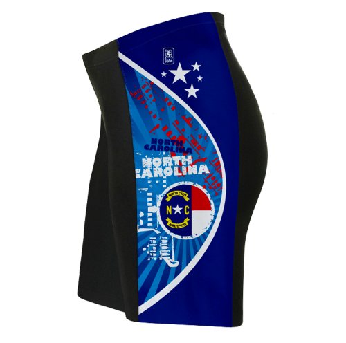 Calzas ciclistas North Carolina para hombre miniatura 1