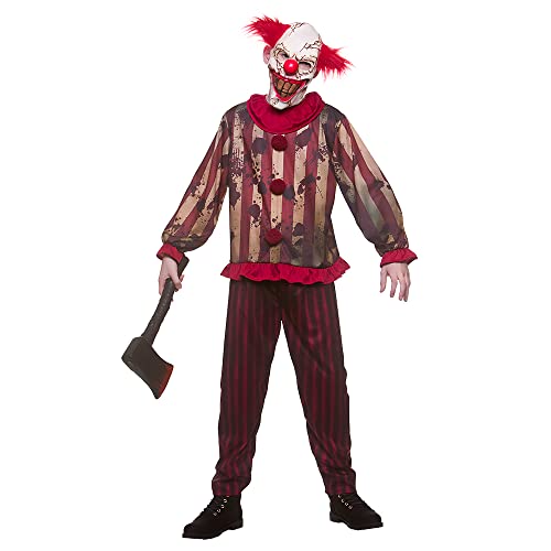 Boys Vintage Circus Clown Halloween Costume (8-10 Years)