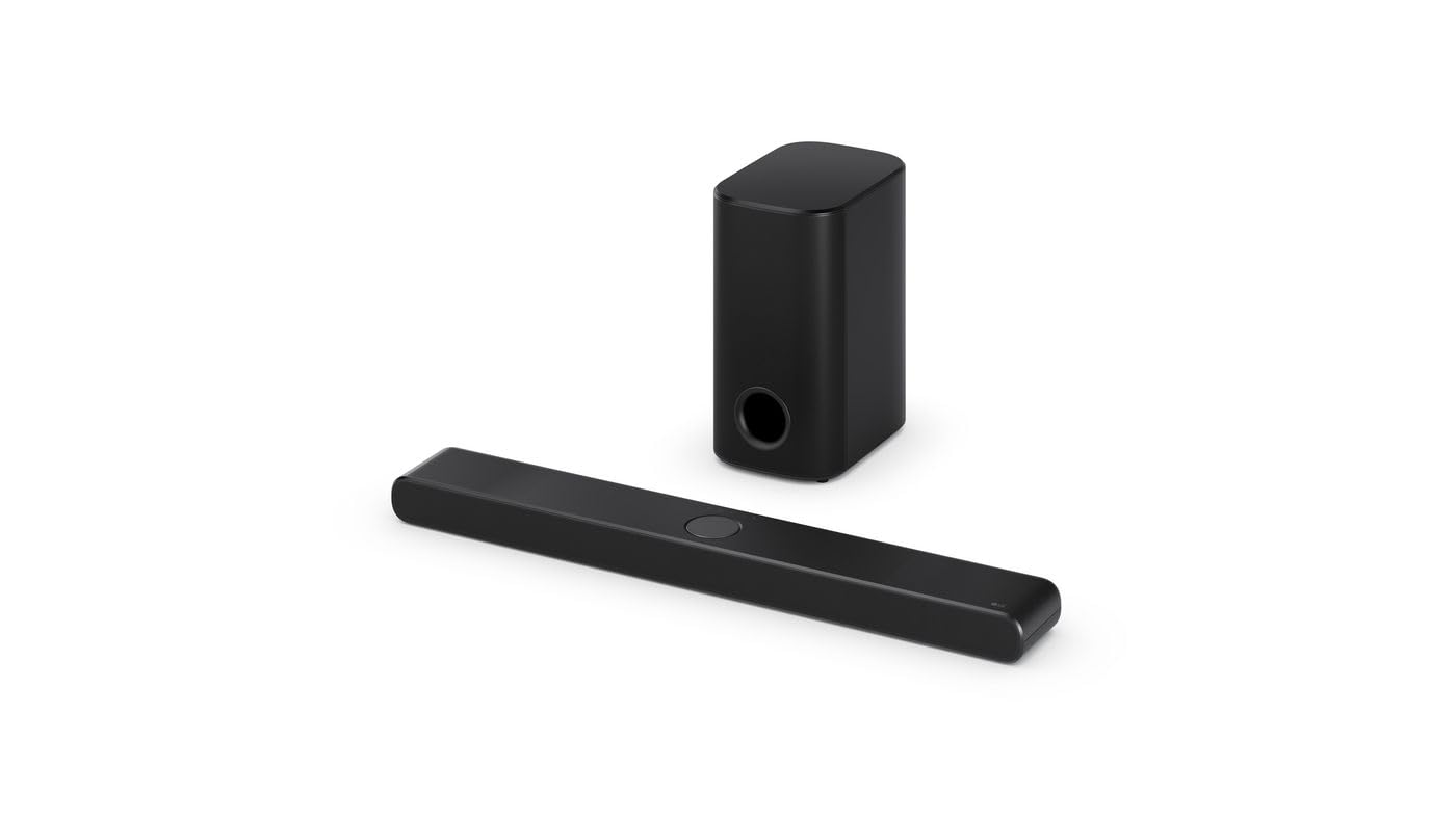 LG S77TY - Smart Soundbar, Power 400 W, 3.1.3 Channels, Hi-Res Audio, Dolby Vision, HDMI, Smart Up-Mixer, Dolby Atmos/DTS, Black