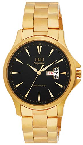 Q&Q Fashion Analog Black Dial Mens Watch-S378-002NY (B08VW9DCSY) Amazon Price History, Amazon Price Tracker