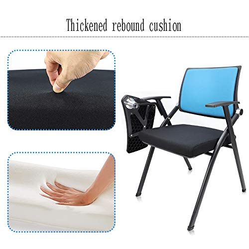 Chaise de rédaction pliante pour bureau et conférence avec table