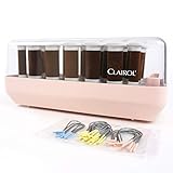 Clairol Custom CareSetter Electric Hot Rollers Curlers KF-20 Pageant