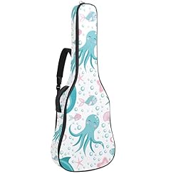 Housse de guitare imperméable en tissu Oxford avec bandoulière réglable - Les Beatles, Paul McCartney, John Lennon, RIngo Starr, George Harrison
