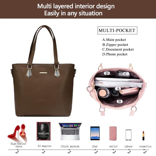 Image of 2E-youth Designer Purses and Handbags for Women Satchel Shoulder Bag Tote Top Handle Bag