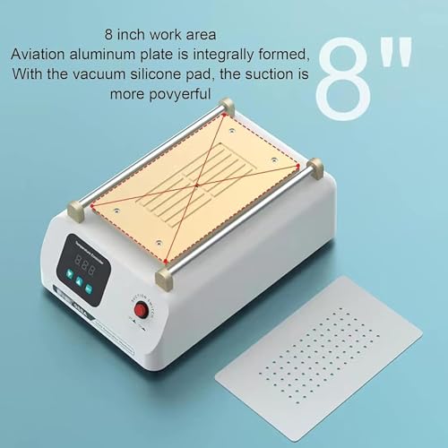 Machine de séparation d'écran tactile 8" à température réglable
