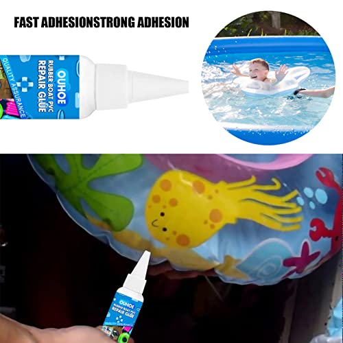 Cola para reparo de barcos infláveis - Adesivo para reparo de barco inflável - Acessórios para pisci