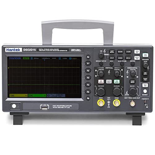 Image of Hantek DSO2D15 Digital Storage Lab Oscilloscopes150MHz Bandwidth 2CH