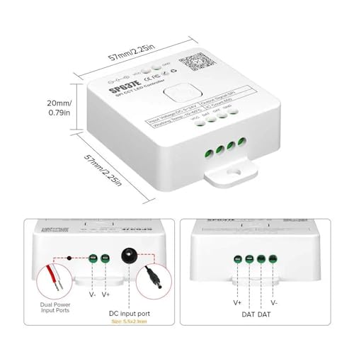 Contrôleur LED SP637E SPI ajustez température de couleur