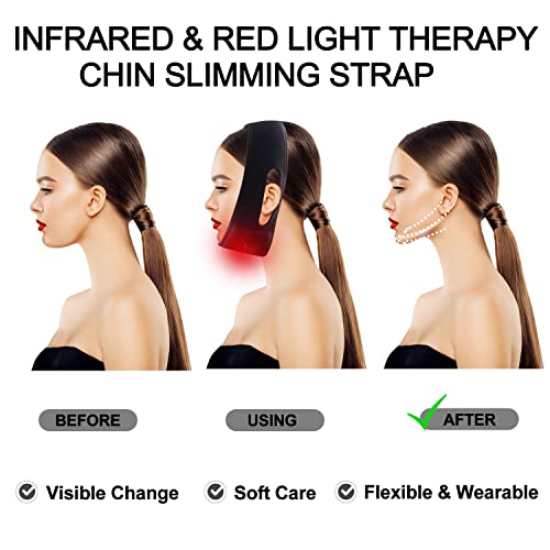 Red Light Therapy Belt For Neck, Infrared Light Therapy Flexible Wearable Wrap Pad, Red Light Therapy Device For Body Back Shoulder Waist Muscle Pain Relief For Women Gift #TOP1